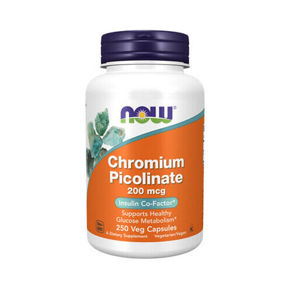 NOW Chromium Picolinate 250caps - MySupplements.ca INC.