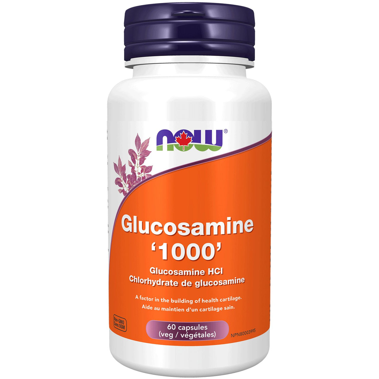 NOW Glucosamine HCL 1000 60ct - MySupplements.ca INC.