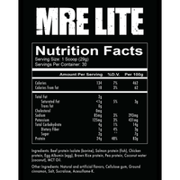 Thumbnail for Nutrition Facts, Best Health Supplements, Mre Lite, Redcon1, MRE Lite, My Supplements