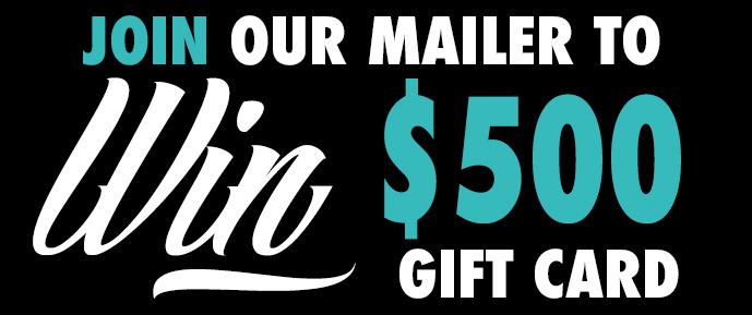 WIN A $500 GIFT CARD | Online Supplement Store Canada