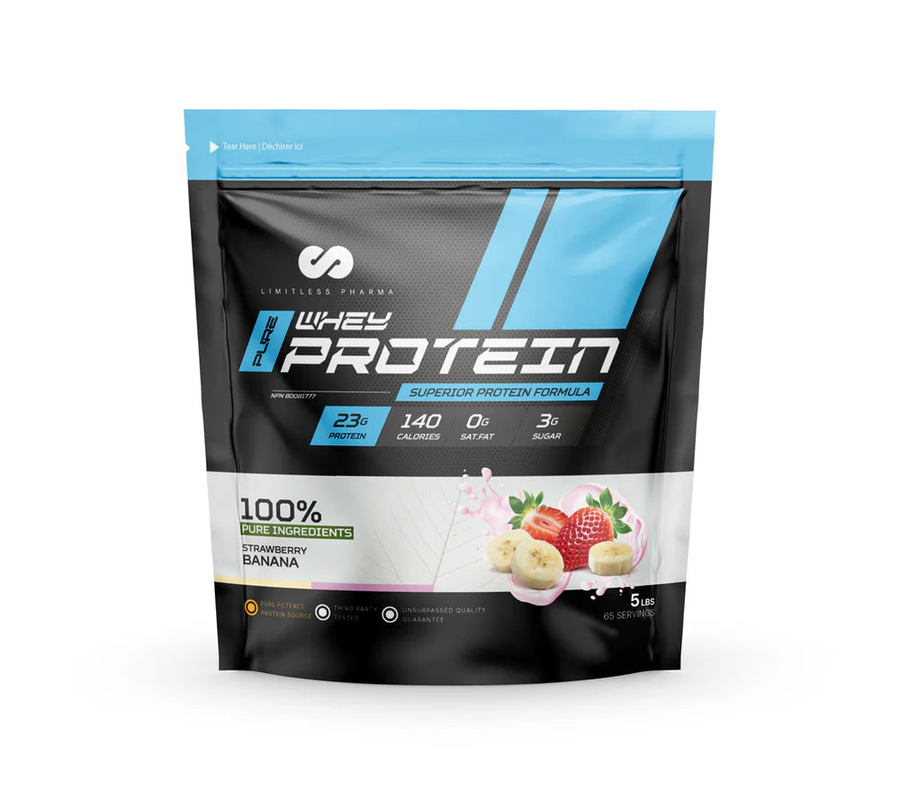 Limitless Pharma -Whey Concentrate 5lbs