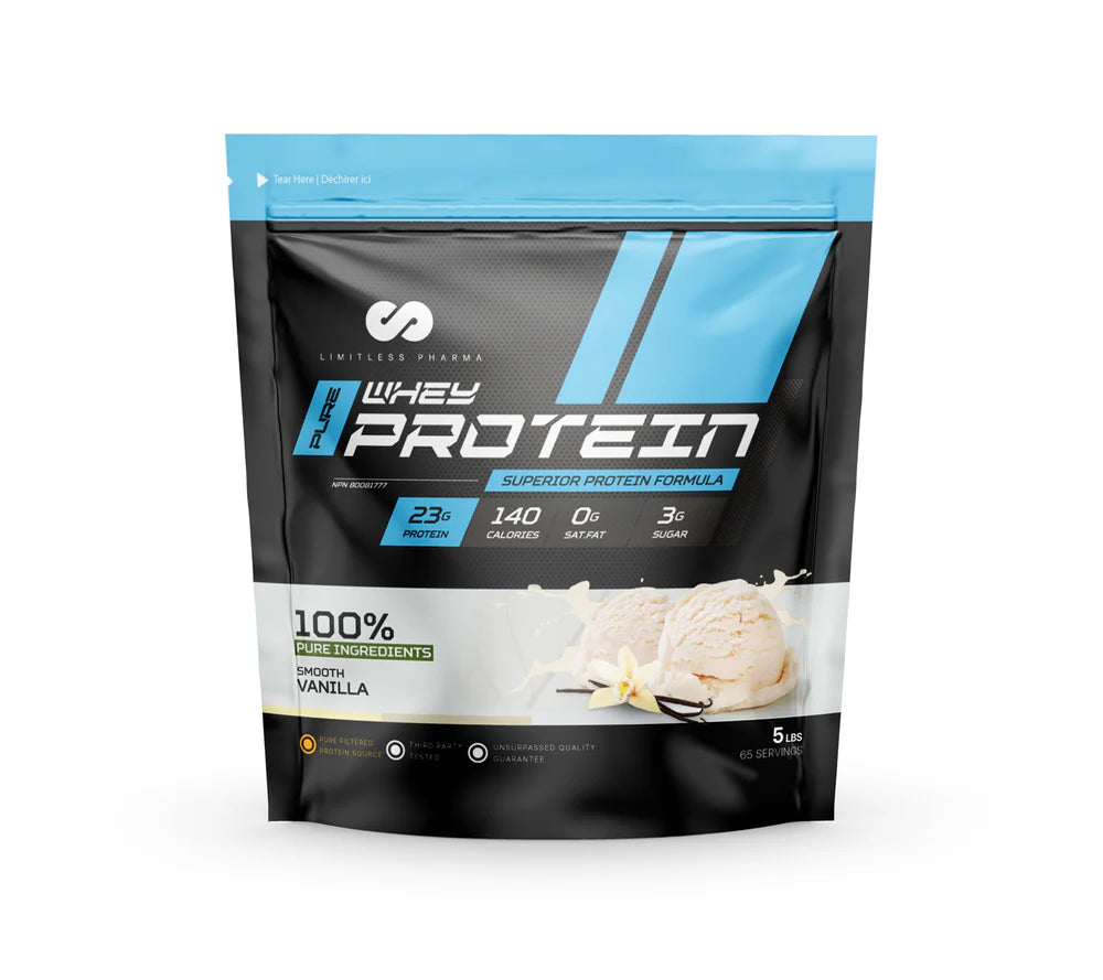 Limitless Pharma -Whey Concentrate 5lbs