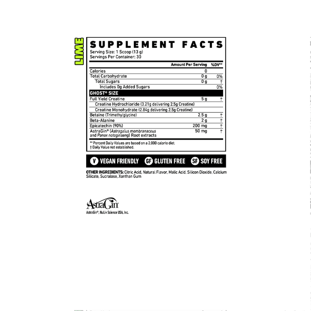 Ghost Lifestyle - SIZE - 30 Servings