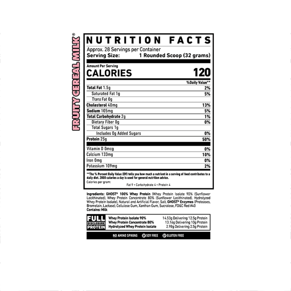 Ghost Lifestyle - Whey Protein - 2lbs