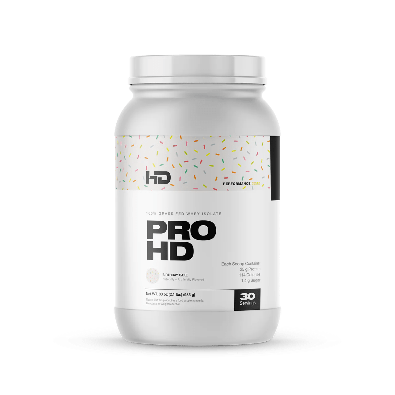 HD Muscle - PRO HD Grass Fed Protein - 2.2lbs