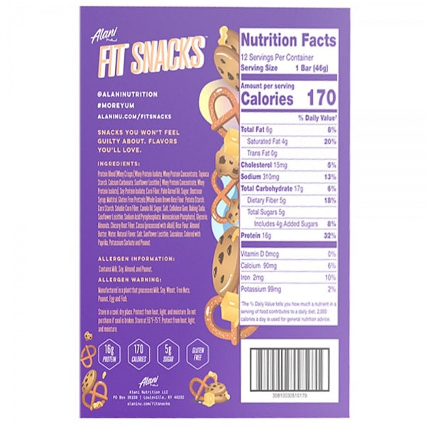 Alani Nu - Fit Snacks Protein Bars