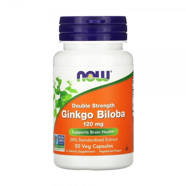 NOW - Ginkgo Biloba 120mg 50caps