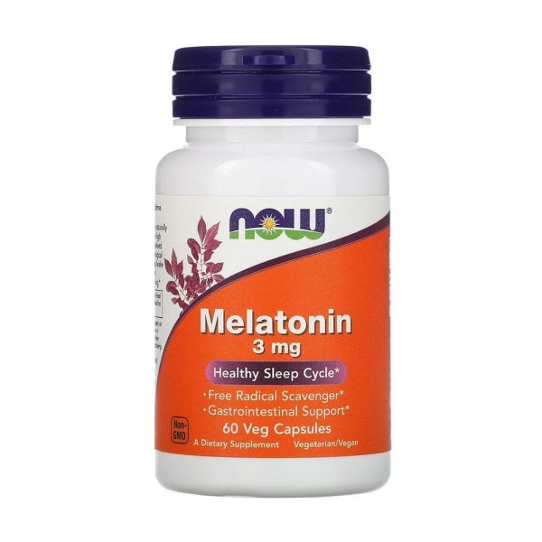 NOW - Melatonin 3mg - 60vcap