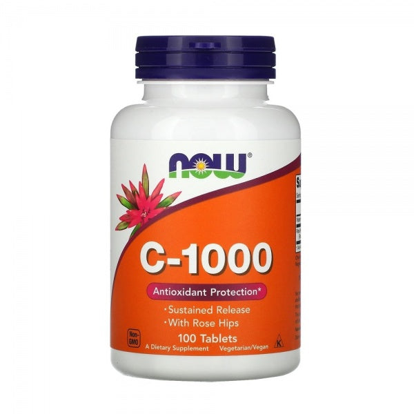 NOW  - Vitamin C-1000 w/100mg Bioflavonoids 100vcap