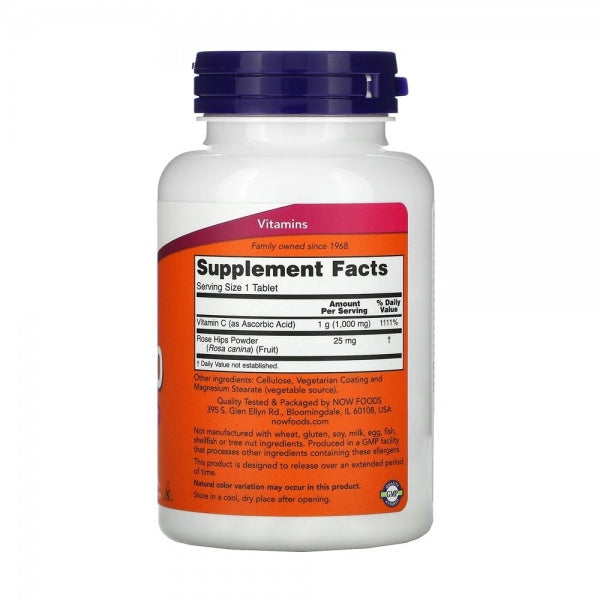NOW  - Vitamin C-1000 w/100mg Bioflavonoids 100vcap