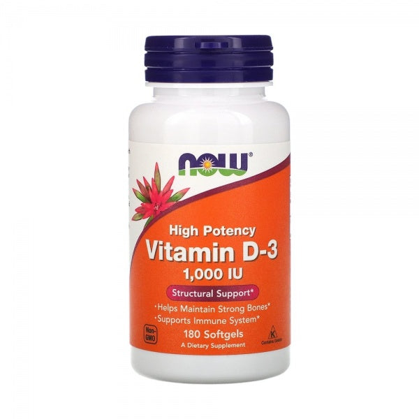 NOW - Vitamin D-3 1000iu 180ct