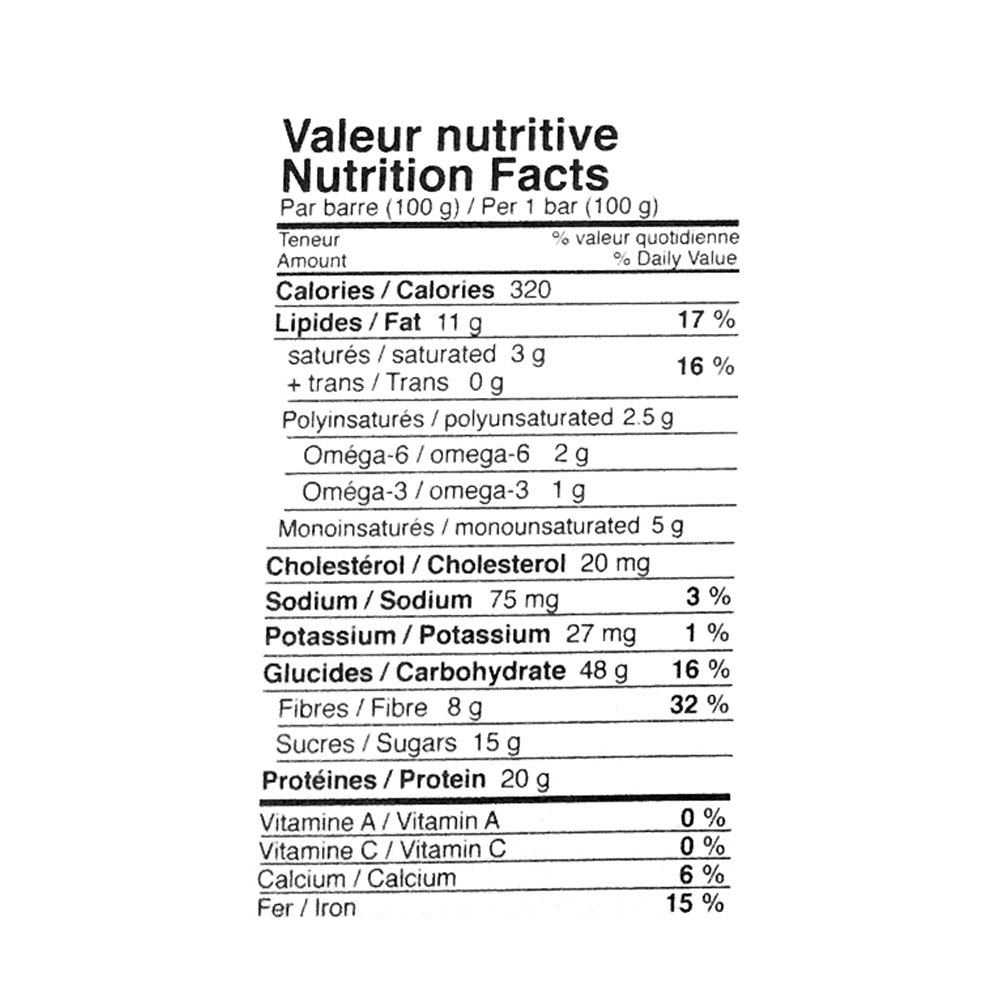 Oatmeal Gold - Energy Bar - 100g