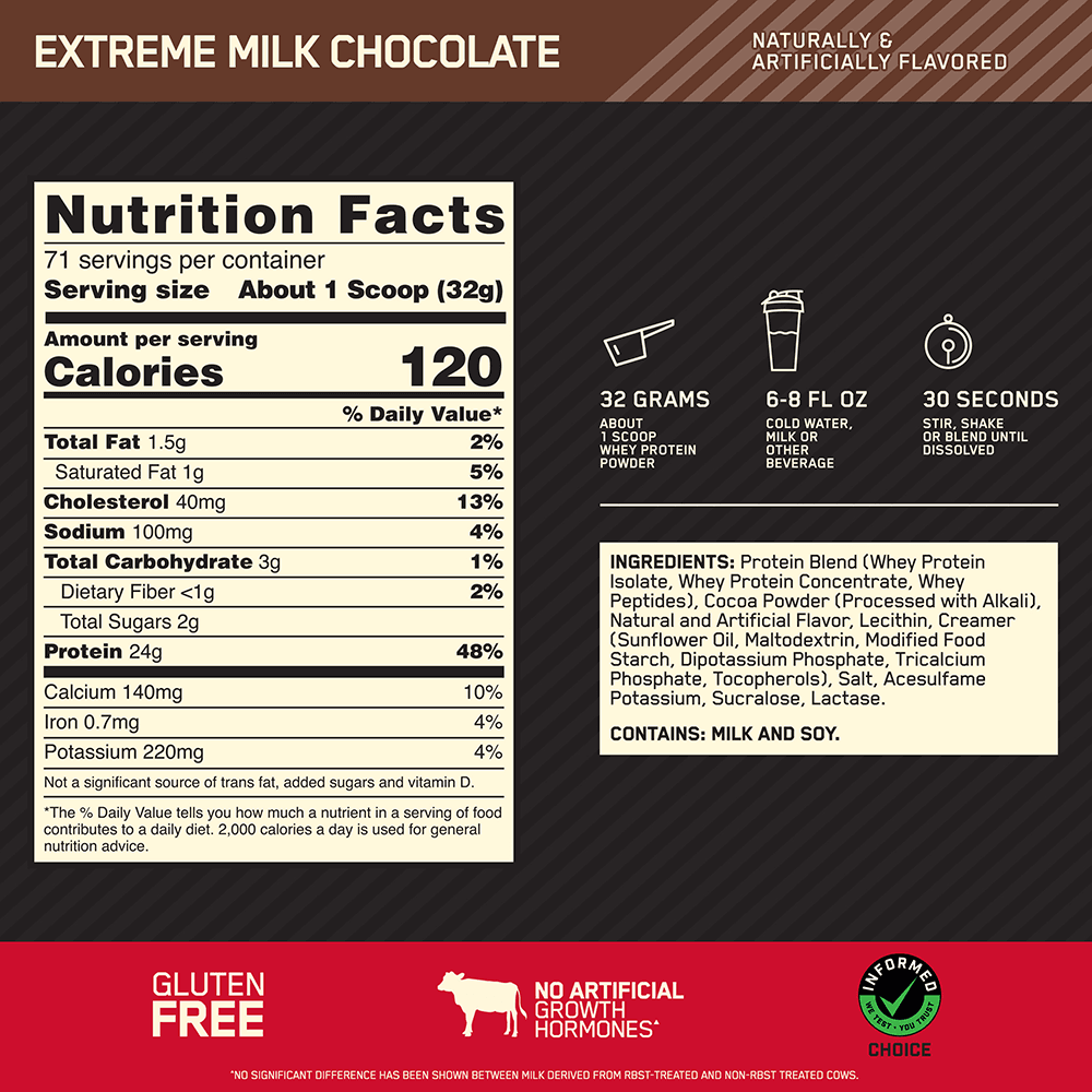 Optimum Nutrition - Gold Standard Whey - 5lbs