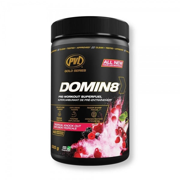 PVL - DOMIN8 Pre Workout