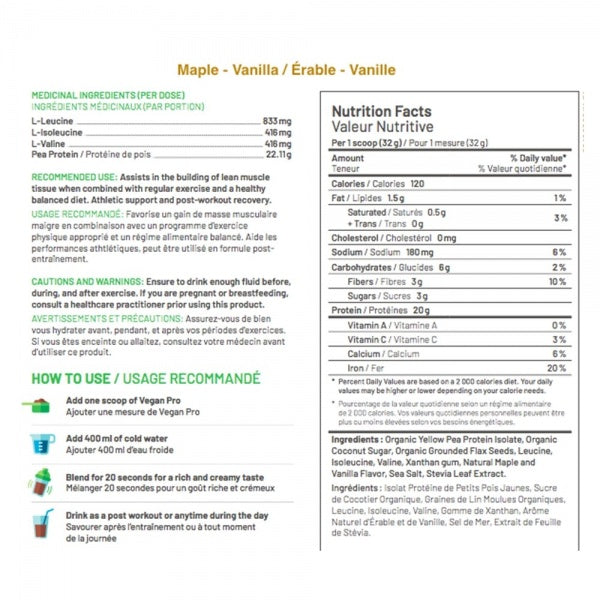 Raw Nutritional - Vegan Pro - 2lbs