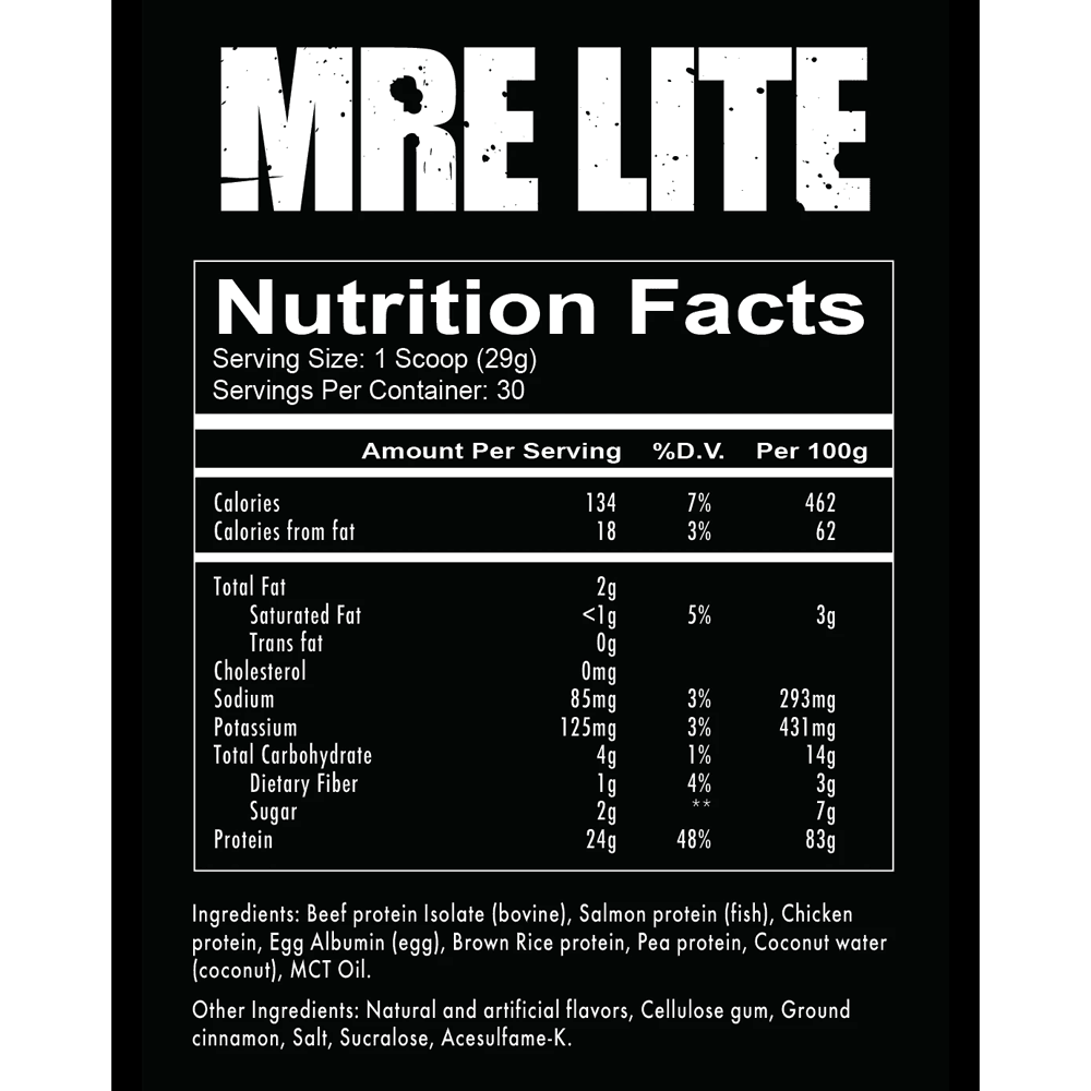 Redcon1 - MRE Lite 870g