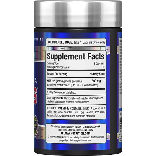 Allmax - Ashwagandha KSM-66