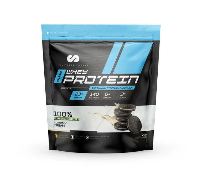 Limitless Pharma - Whey Concentrate - 5lbs