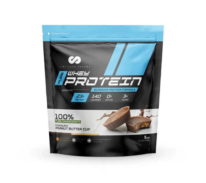 Limitless Pharma - Whey Concentrate - 5lbs