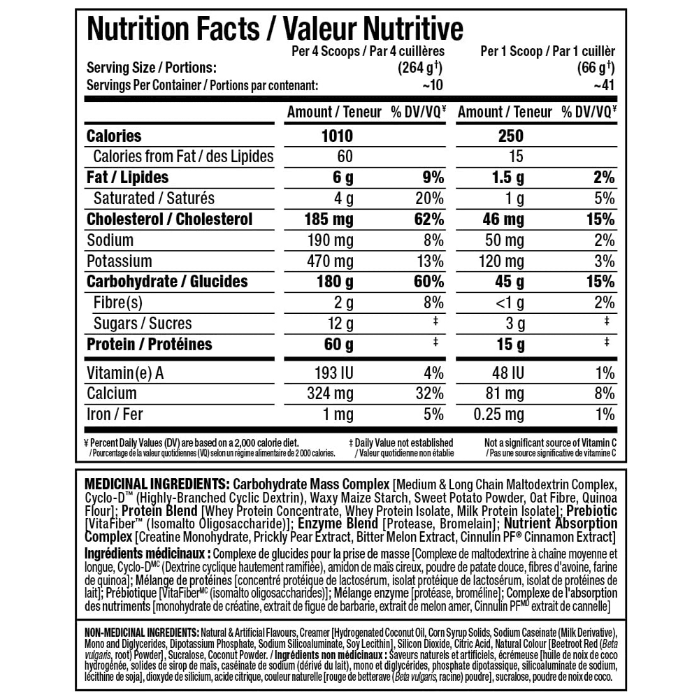 Allmax  - Quick Mass - 10Lbs