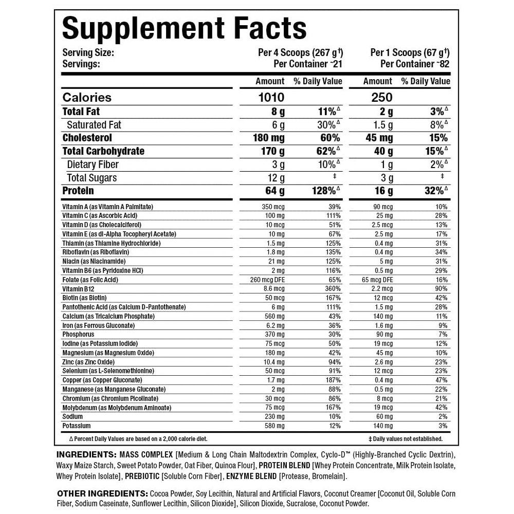 Allmax  - Quick Mass - 10Lbs