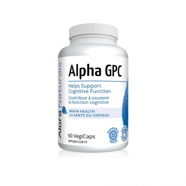 Alora Naturals - Alpha GPC 600mg 60 capsules
