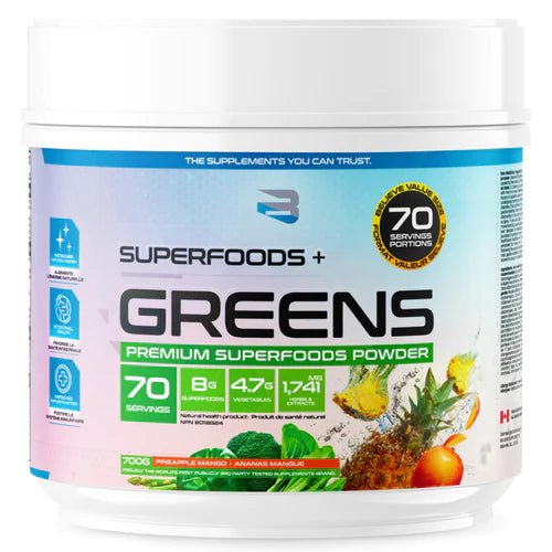 Believe Supplements - Superfoods + Greens - 70 Servings