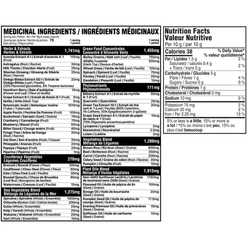 Believe Supplements - Superfoods + Greens - 70 Servings