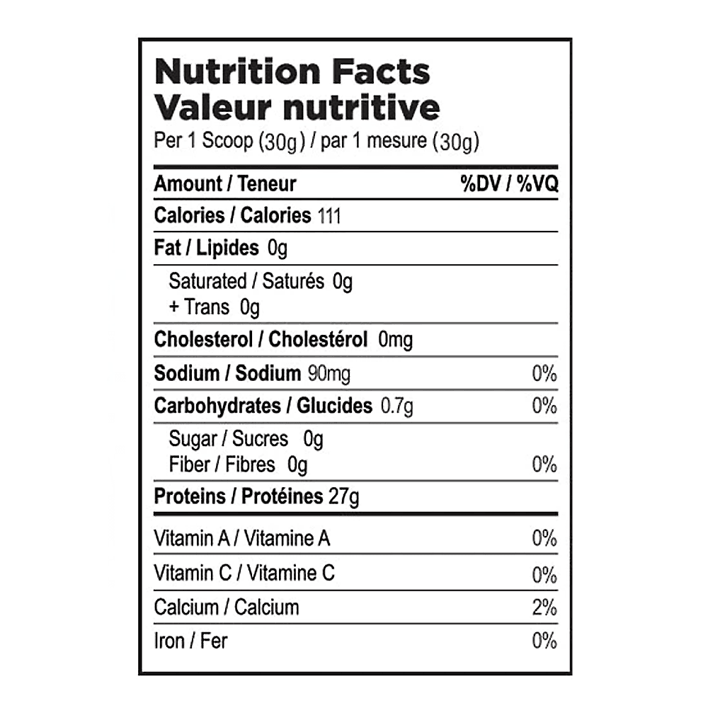 Believe Supplements - Whey Isolate - 755 Grams