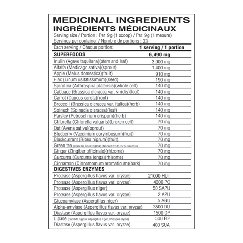Believe Supplements - Superfood + Greens - 30 Servings
