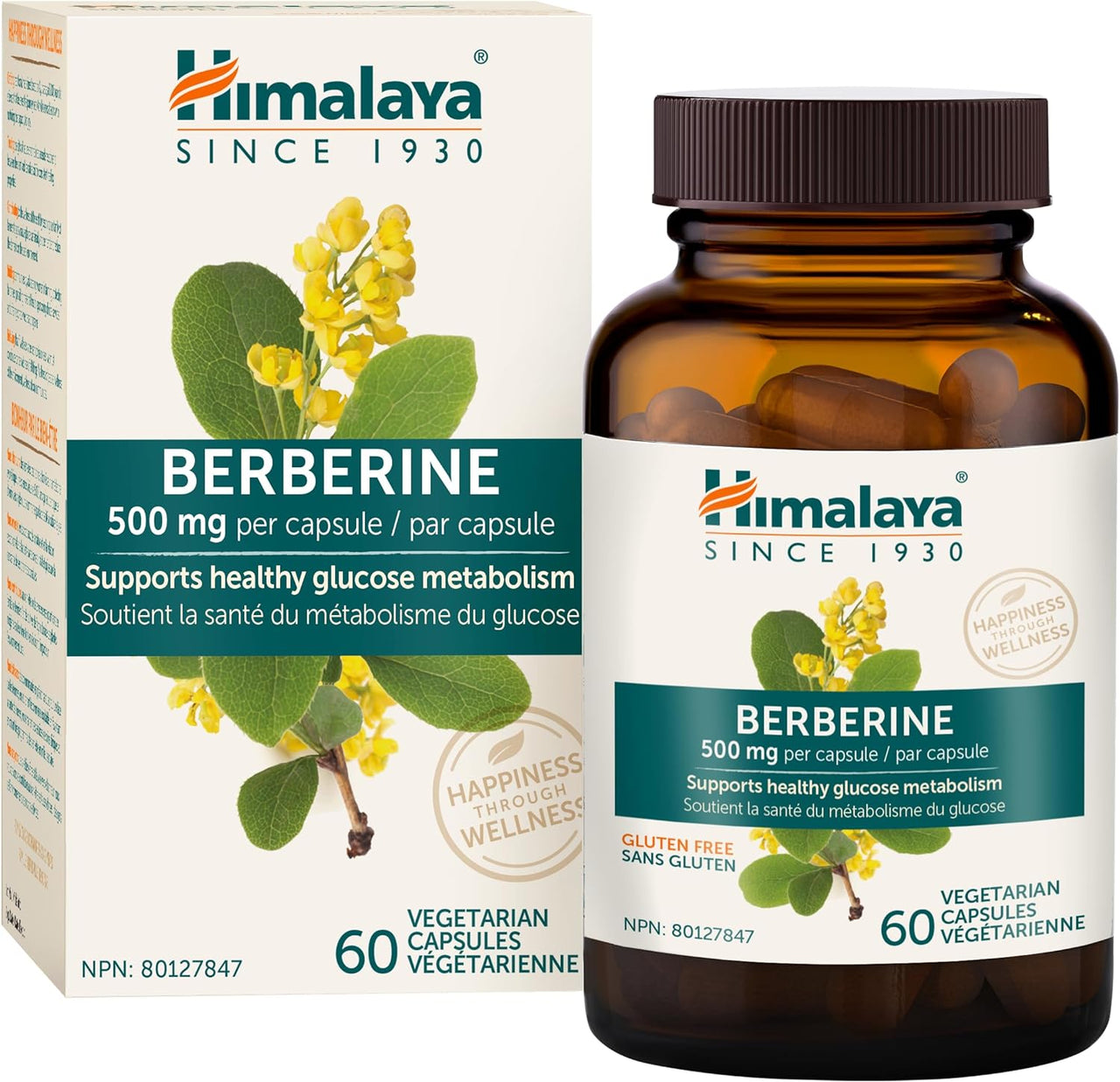 Himalaya - Berberine 500mg - 60 Veg Caps