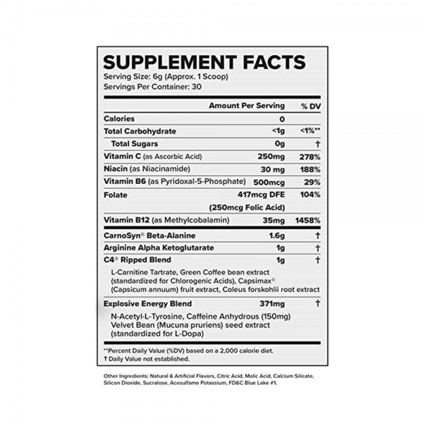Cellucor - C4 Original Pre-workout 30 servings