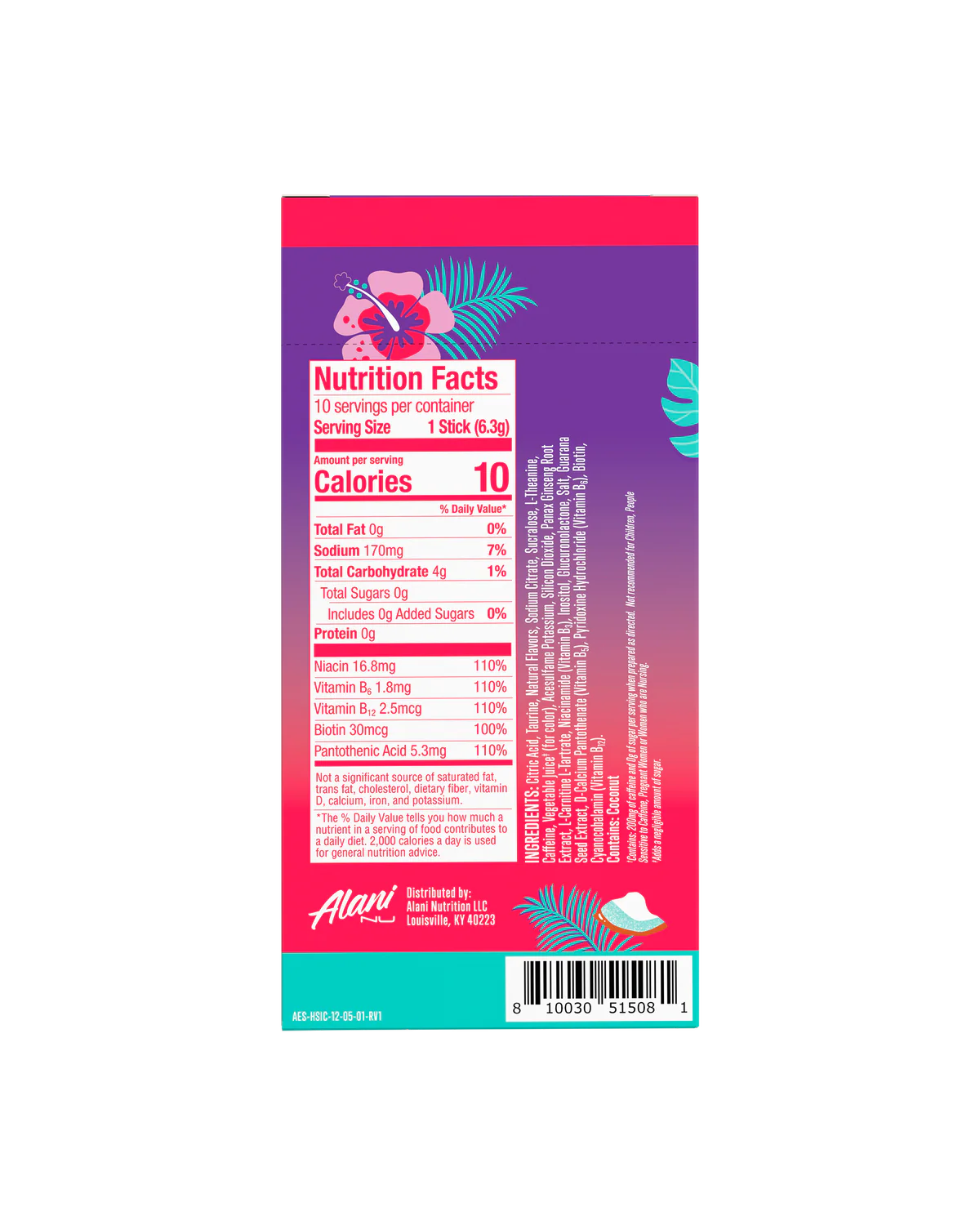 Alani Nu Energy Sticks Single Serve