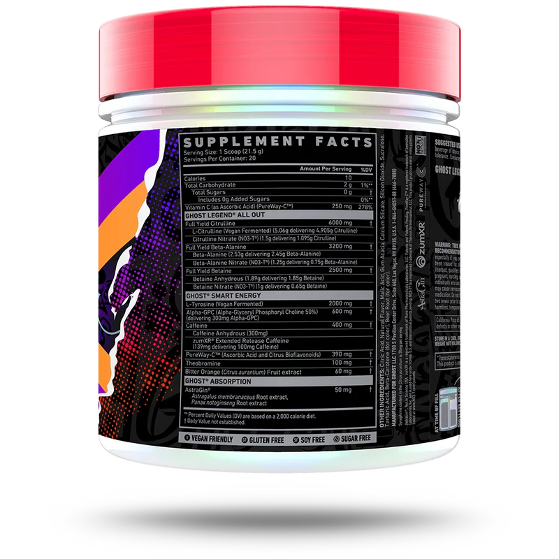 Ghost Lifestyle - Legend All Out - 40 Servings