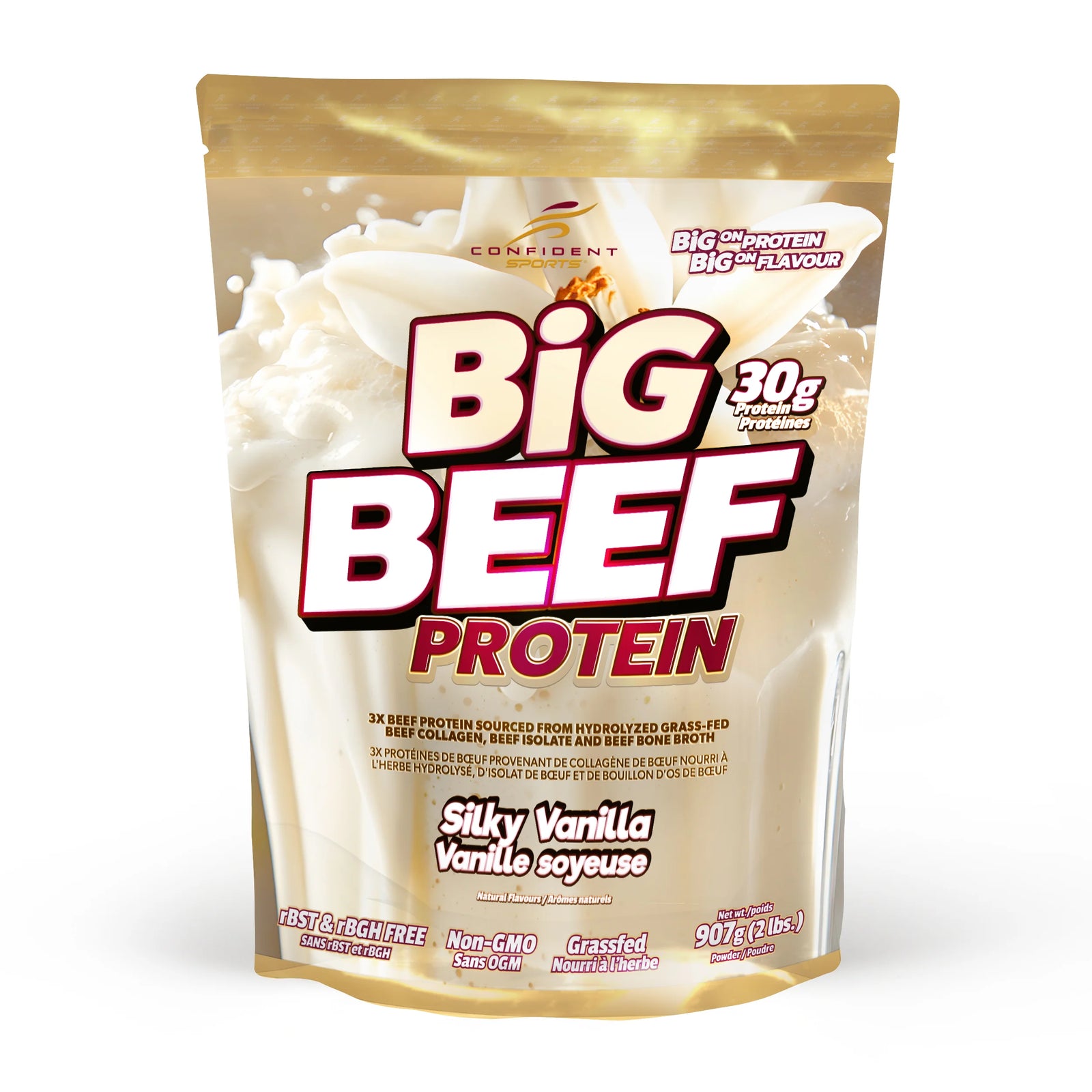 Confident Sports - Big Beef Protein 2lbs