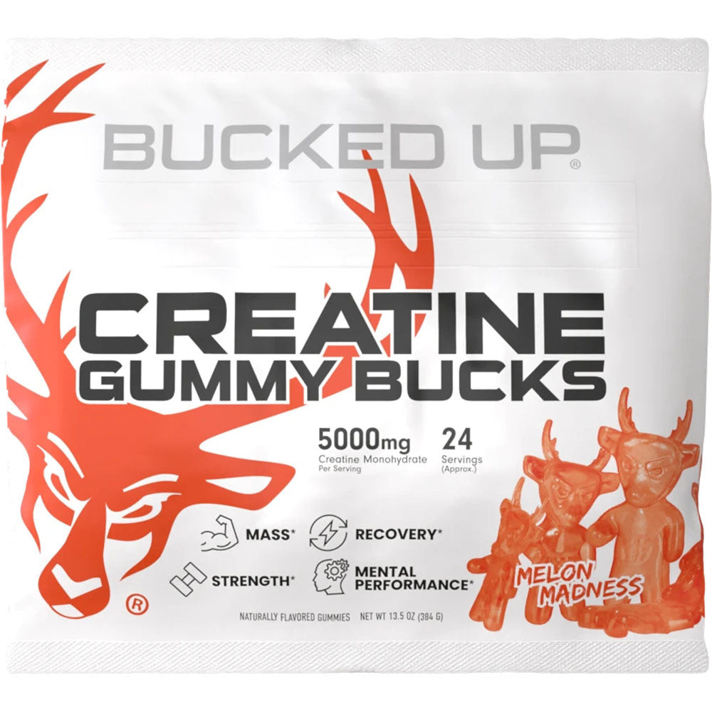 (Slightly Melted) Bucked Up - Creatine Gummy Bucks - 24 servings