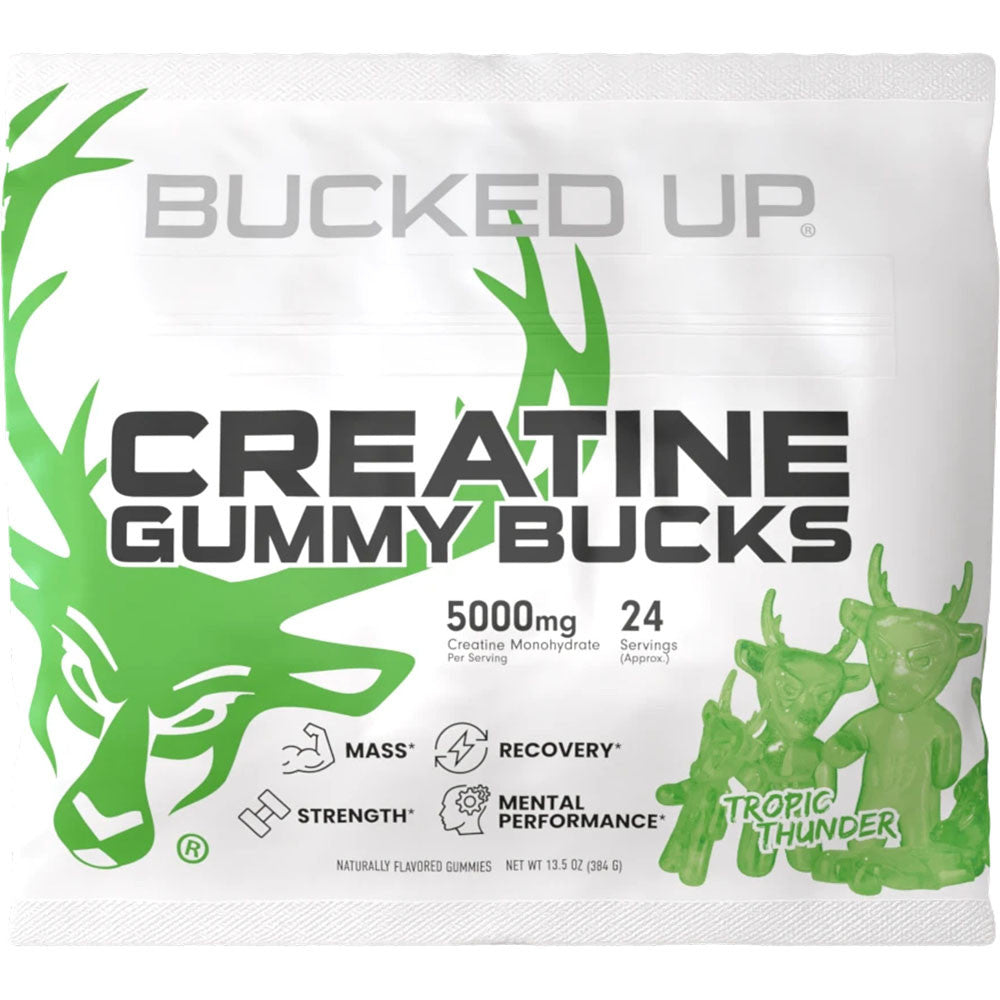 (Slightly Melted) Bucked Up - Creatine Gummy Bucks - 24 servings