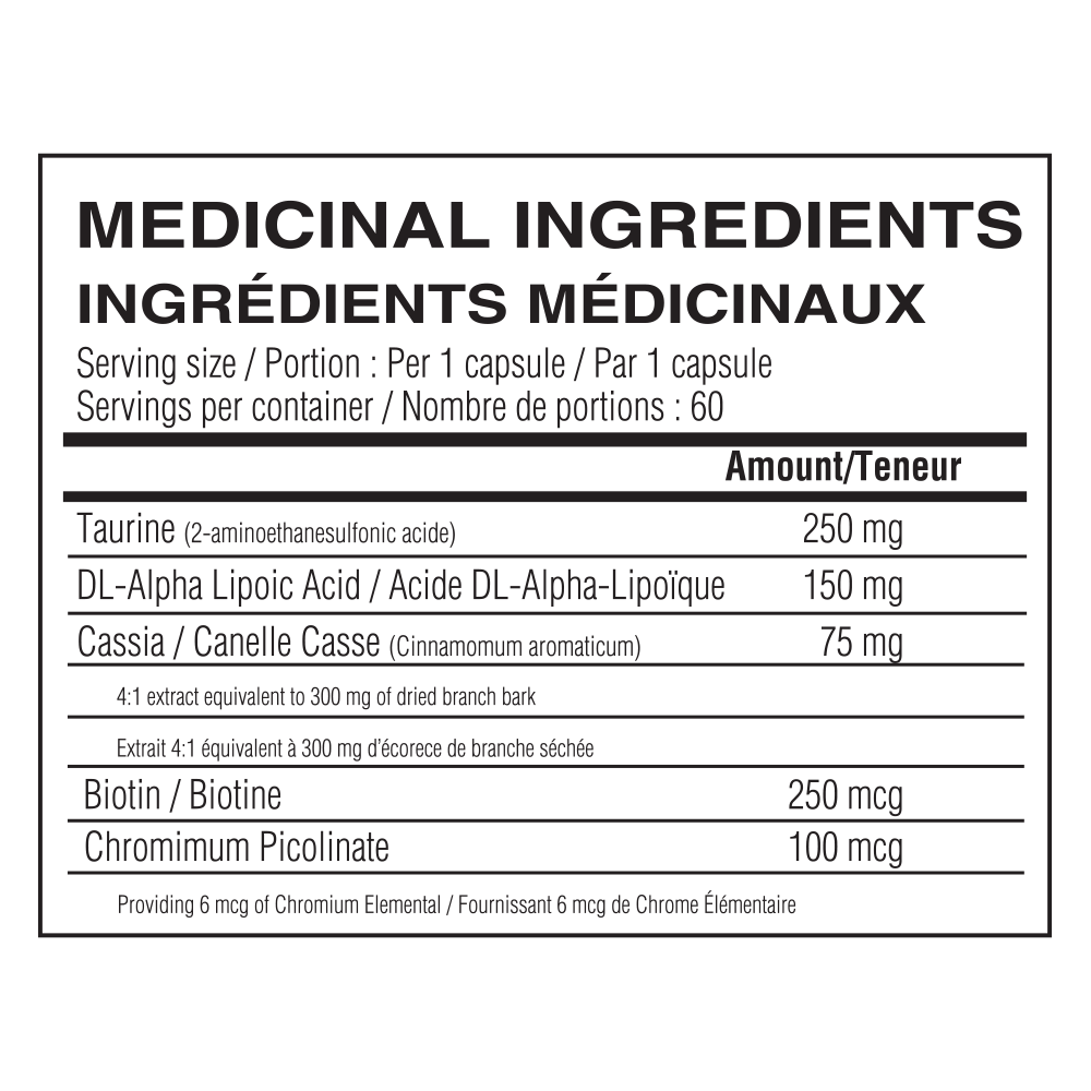 Believe Supplements - Sugar Balance