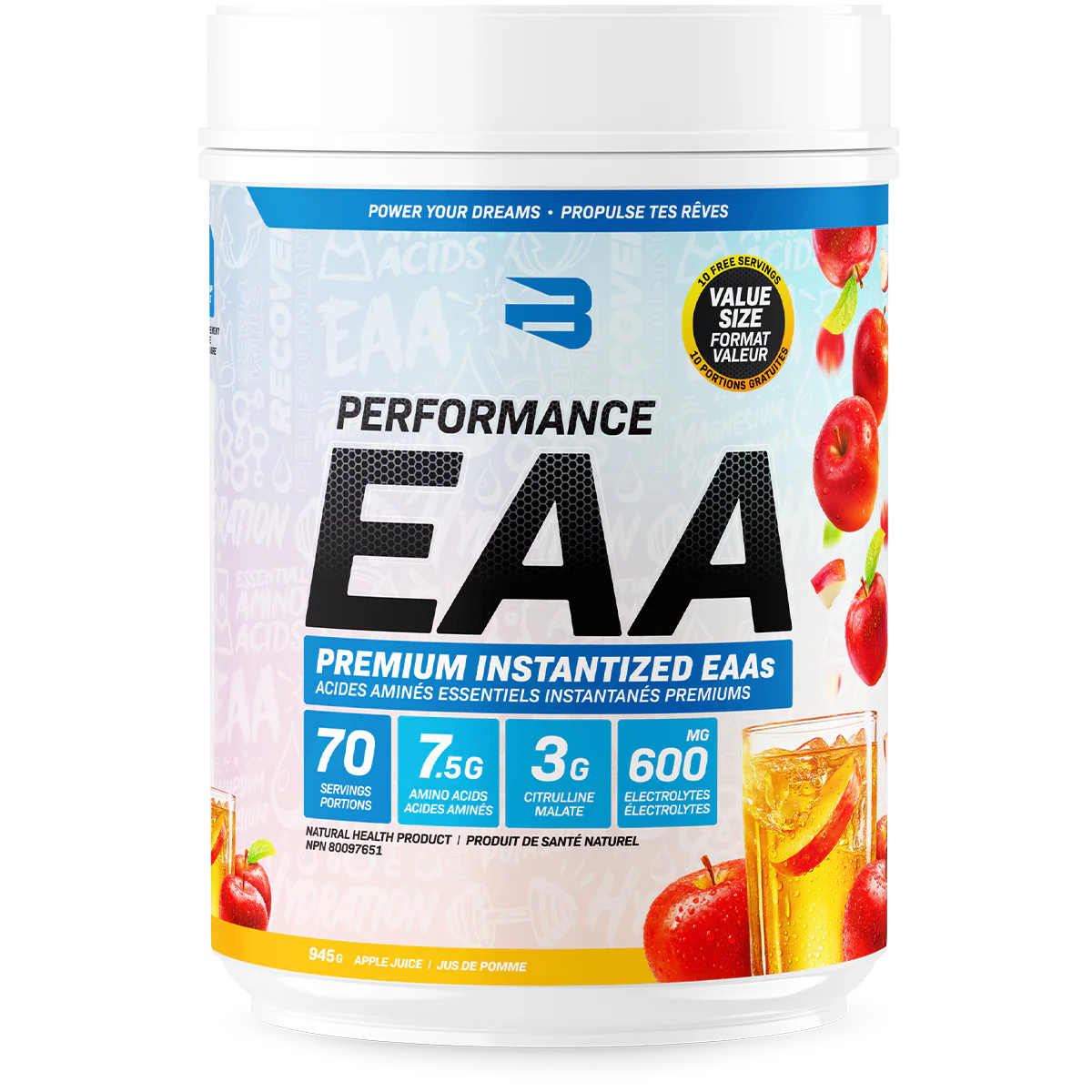 Believe Supplements - EAA - 70 Servings