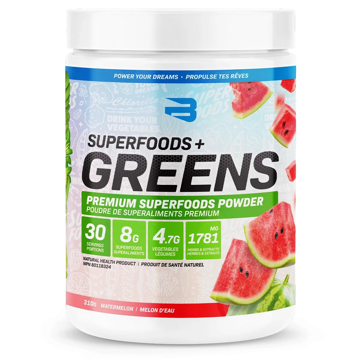 Believe Supplements - Superfood + Greens - 30 Servings