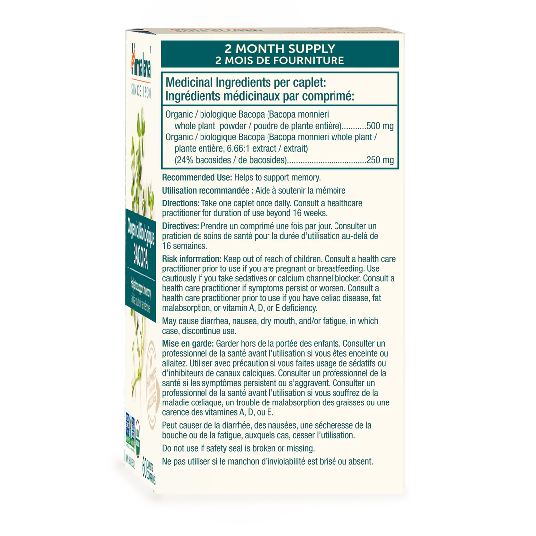 Himalaya - Organic Bacopa 60ct