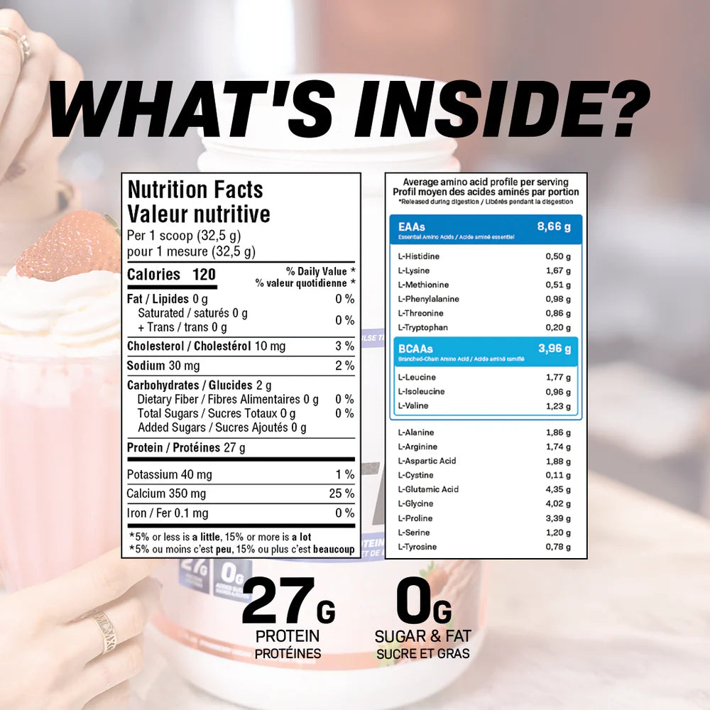 Believe Supplements Beef and Milk Isolate Protein