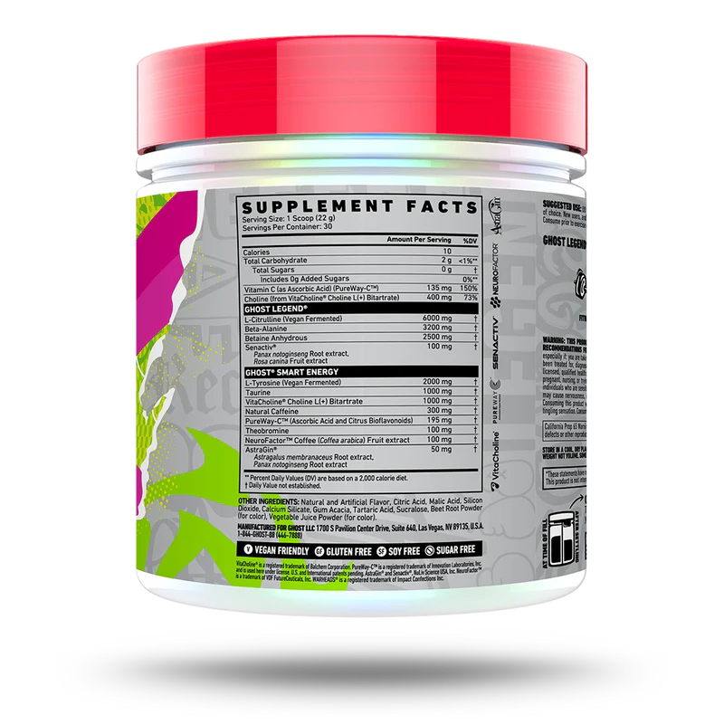 Ghost Lifestyle - Legend - 60 Servings