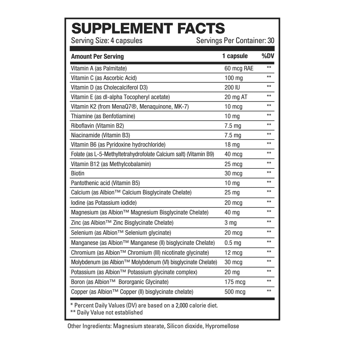 HD Muscle - MultiHD 30 Servings