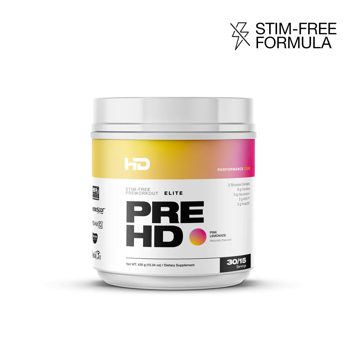 HD Muscle - Pre HD Elite (Stim Free)