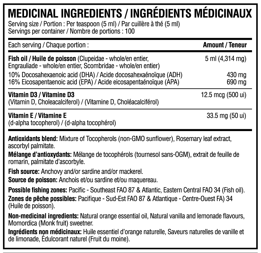 Believe Supplements - Omega 3 Fish Oil
