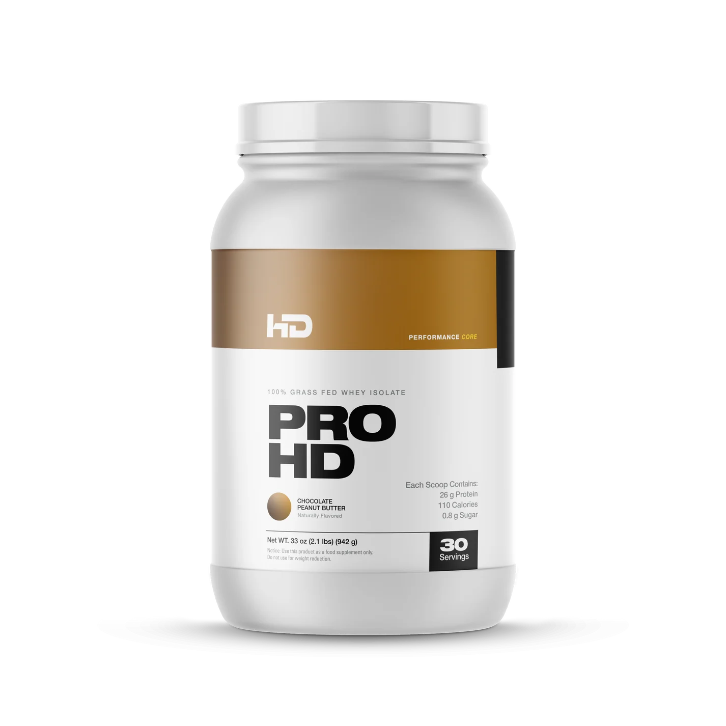 HD Muscle - PRO HD Grass Fed Protein - 2.2lbs