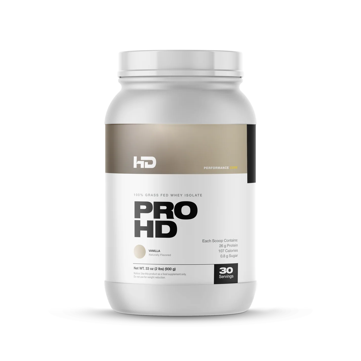 HD Muscle - PRO HD Grass Fed Protein - 2.2lbs