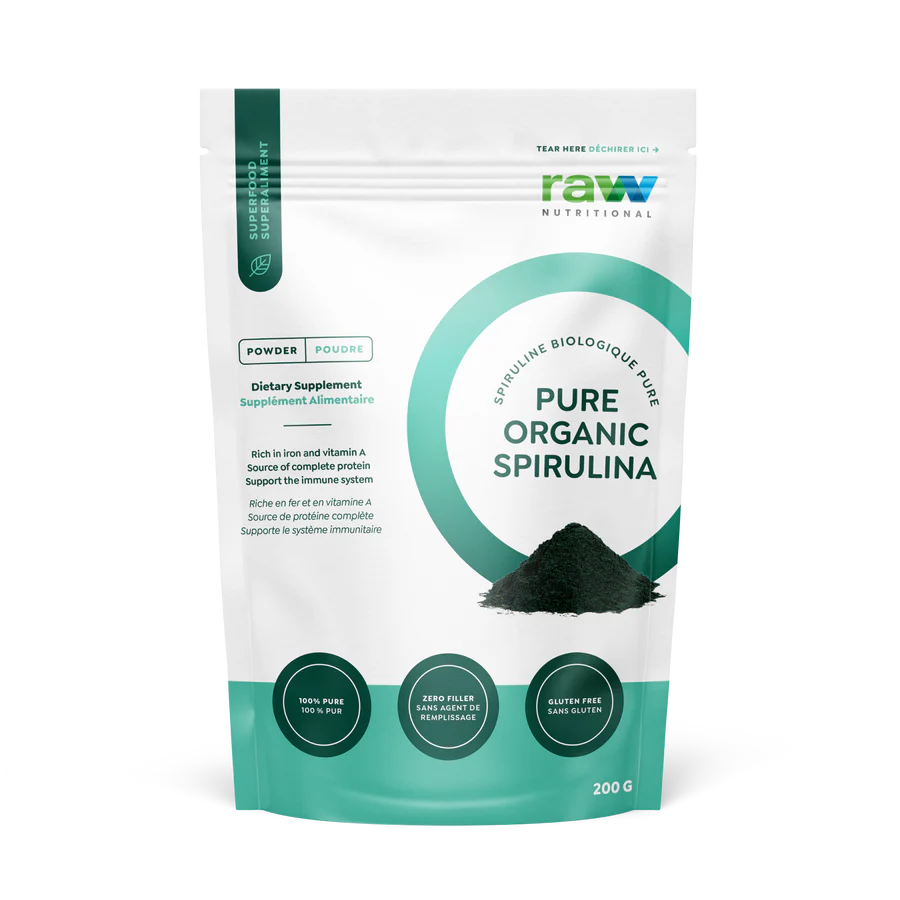 Raw Nutritional - Pure Organic Spirulina