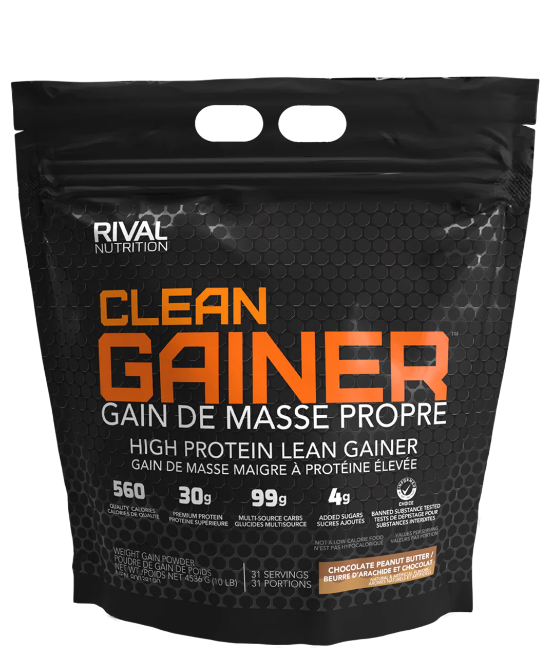 Rival - Clean Gainer - 10 Lbs